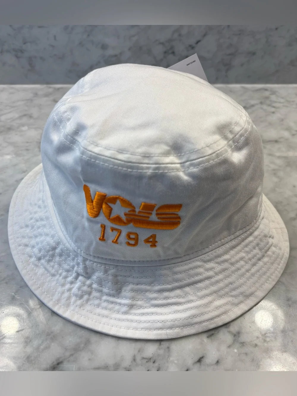 Tennessee Volunteers Retro Vols Nike Legacy Apex Bucket Hat White Men Size Small